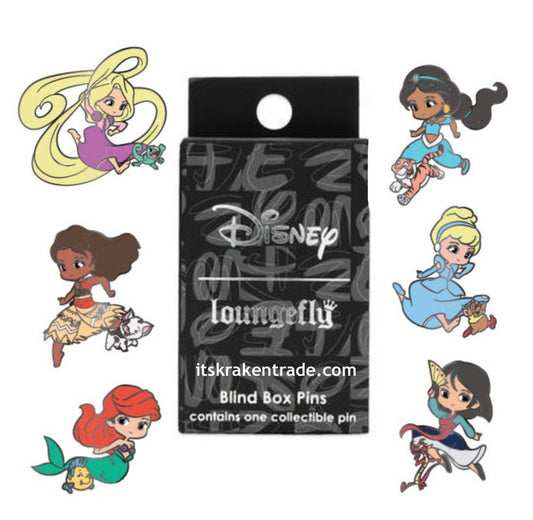Chibi Princess Blind Box Hard Enamel Pin