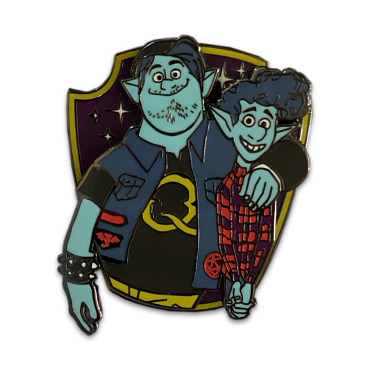 Ian and Barley Onward Crest Pin -  Limited Edition 600