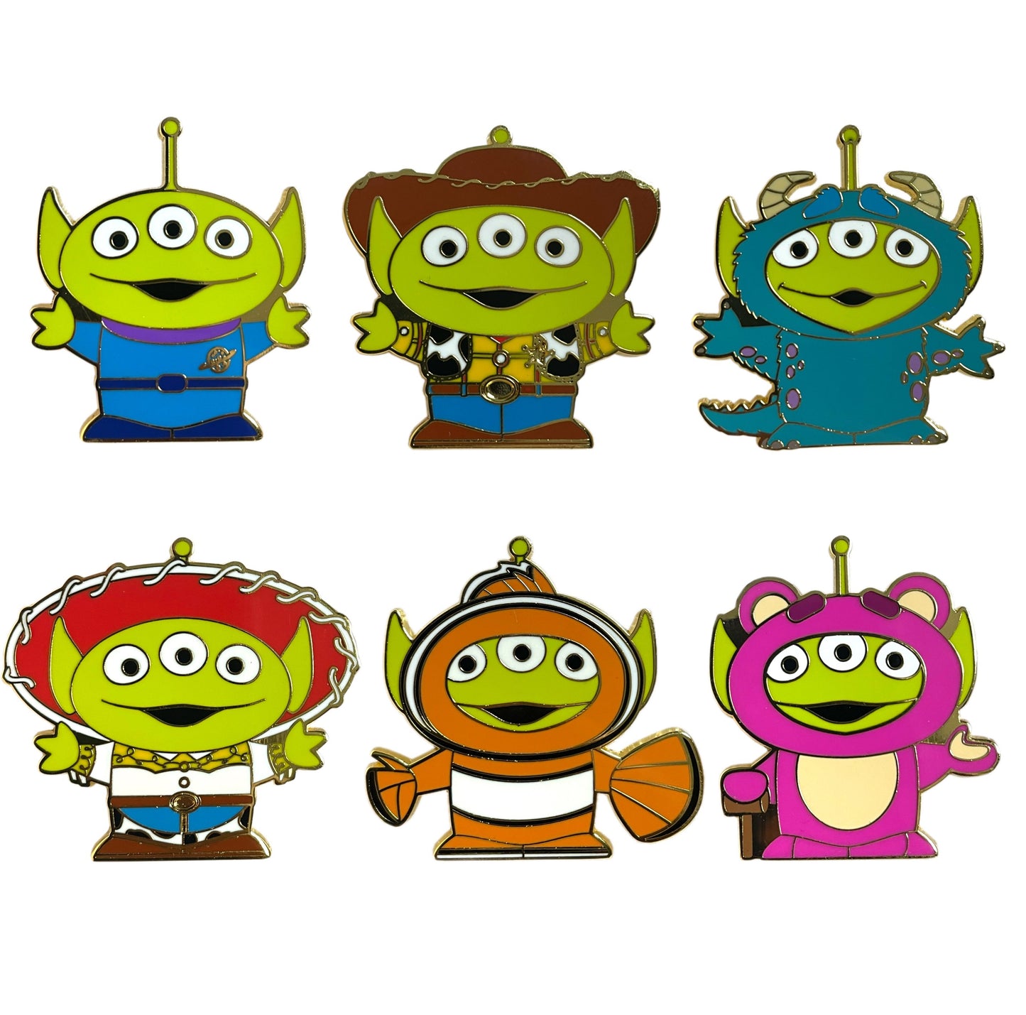Alien Remix Series 2 Blind Box Hard Enamel Pins