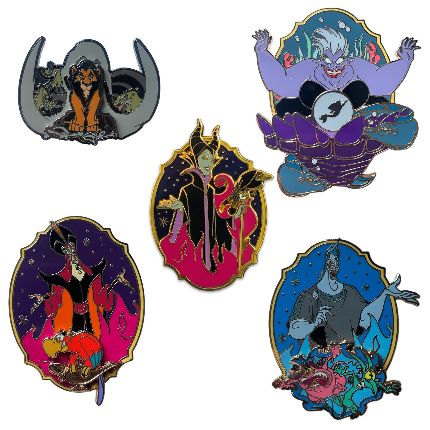 Villains Crest Set