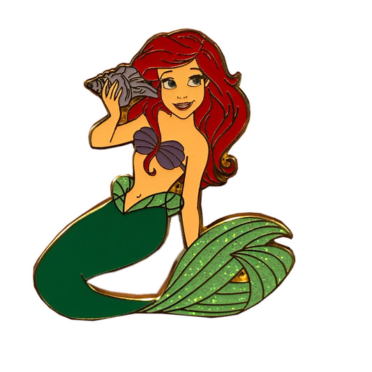 Arielβs Adventures: Ariel Seashells Pin - Limited Edition of 600