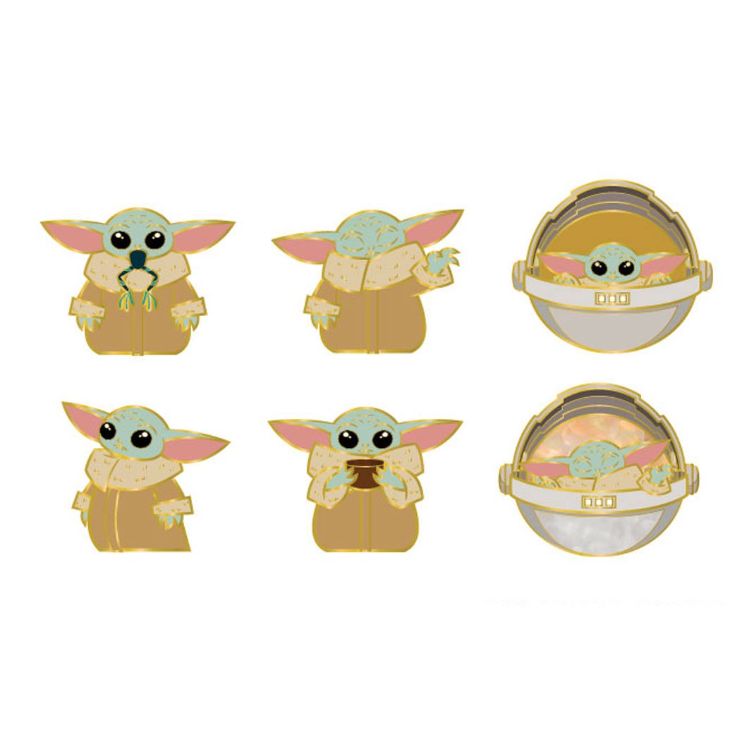Mandalorian Mystery Blind Box Pin Set