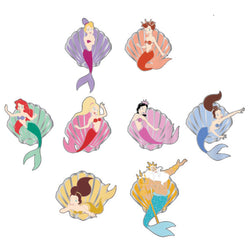 Little Mermaid Shells Blind Box Disney Pins