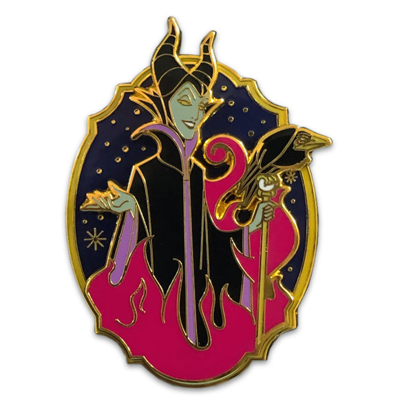 Mistress of Evil - Maleficent Crest Pin