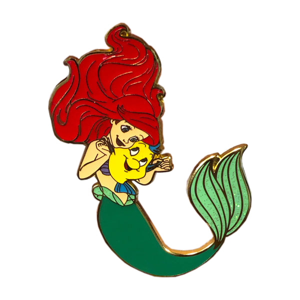 Ariel Adventures: Ariel and Flounder Series 2 Pin - Limited Edition of 600