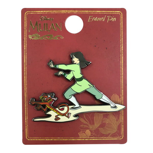 Mulan and Mushu in Training Pin - Limited Edition 600